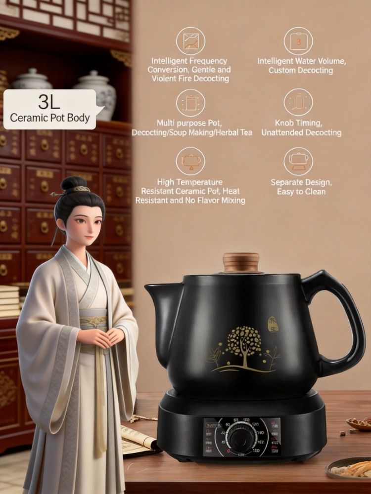 Smart Pot - Fully Automatic Electric Herbal Medicine Pot