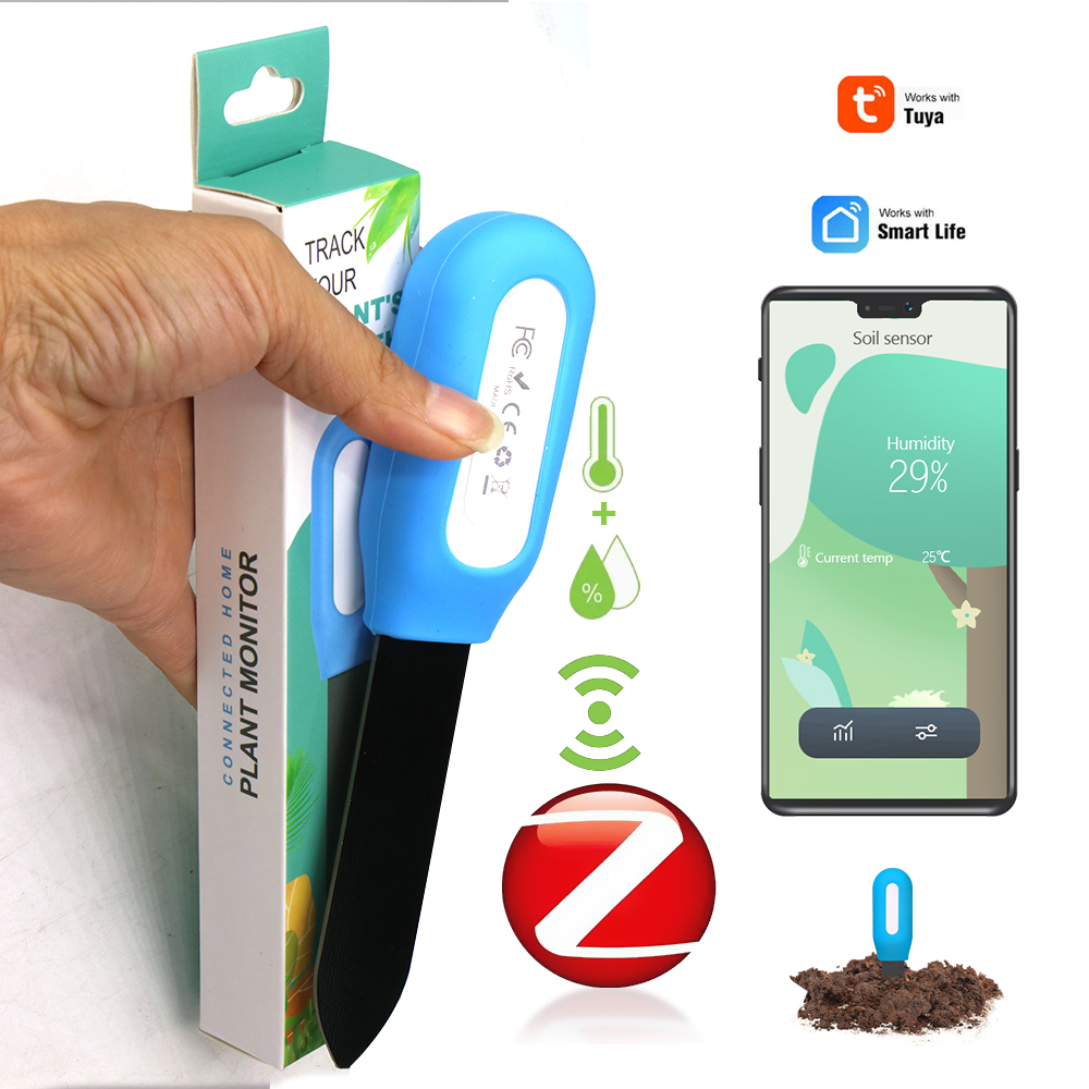 Smart Zigbee Soil Sensor for H - Plant Sensor recension och pris