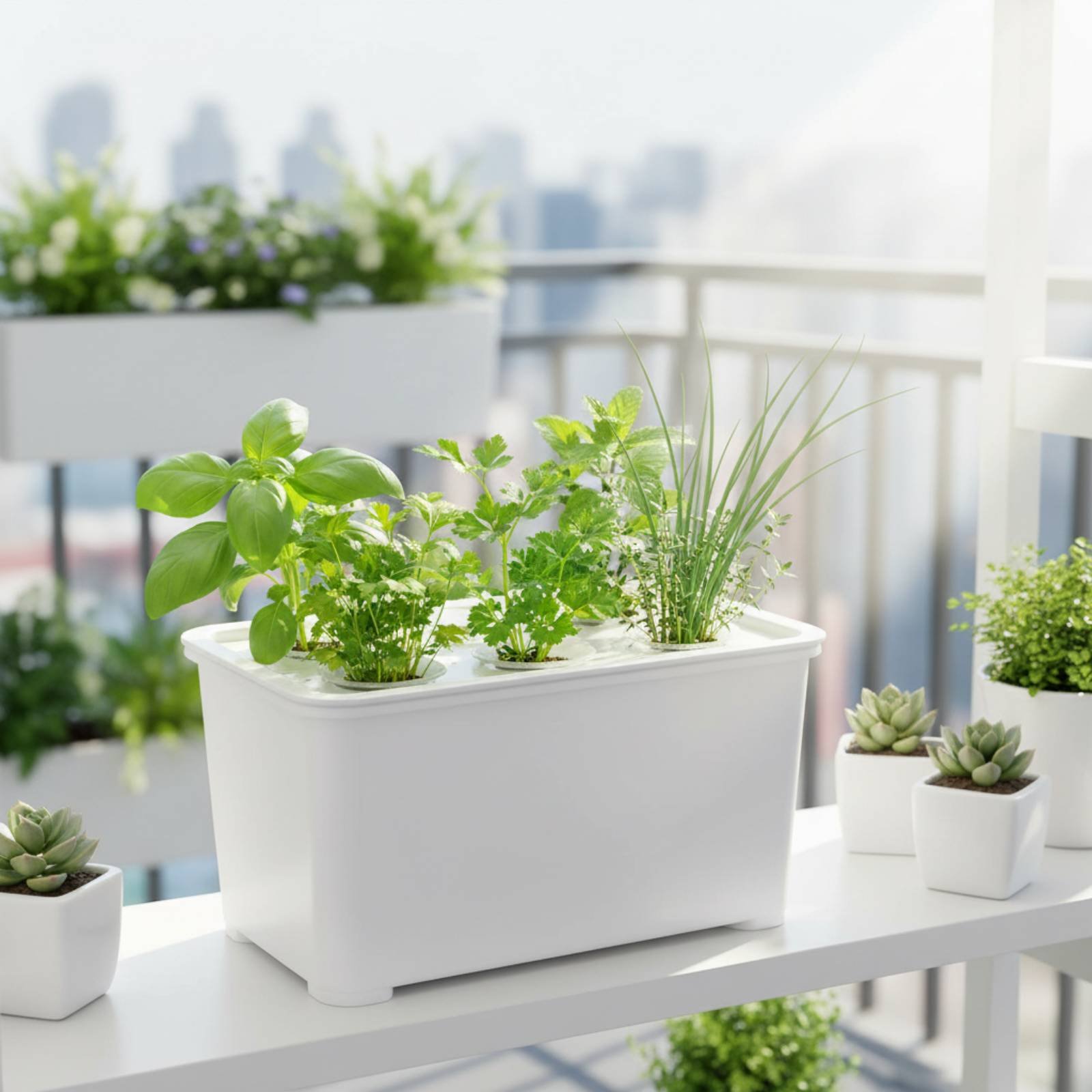 Hydroponic Planting Box Sunlig - Indoor Garden Kit recension och pris