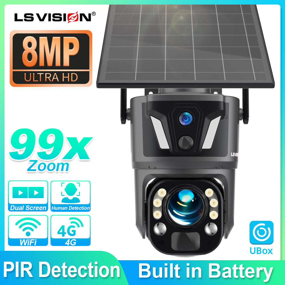 LS VISION 4K 8MP Outdoor Home  - Garden Camera recension och pris