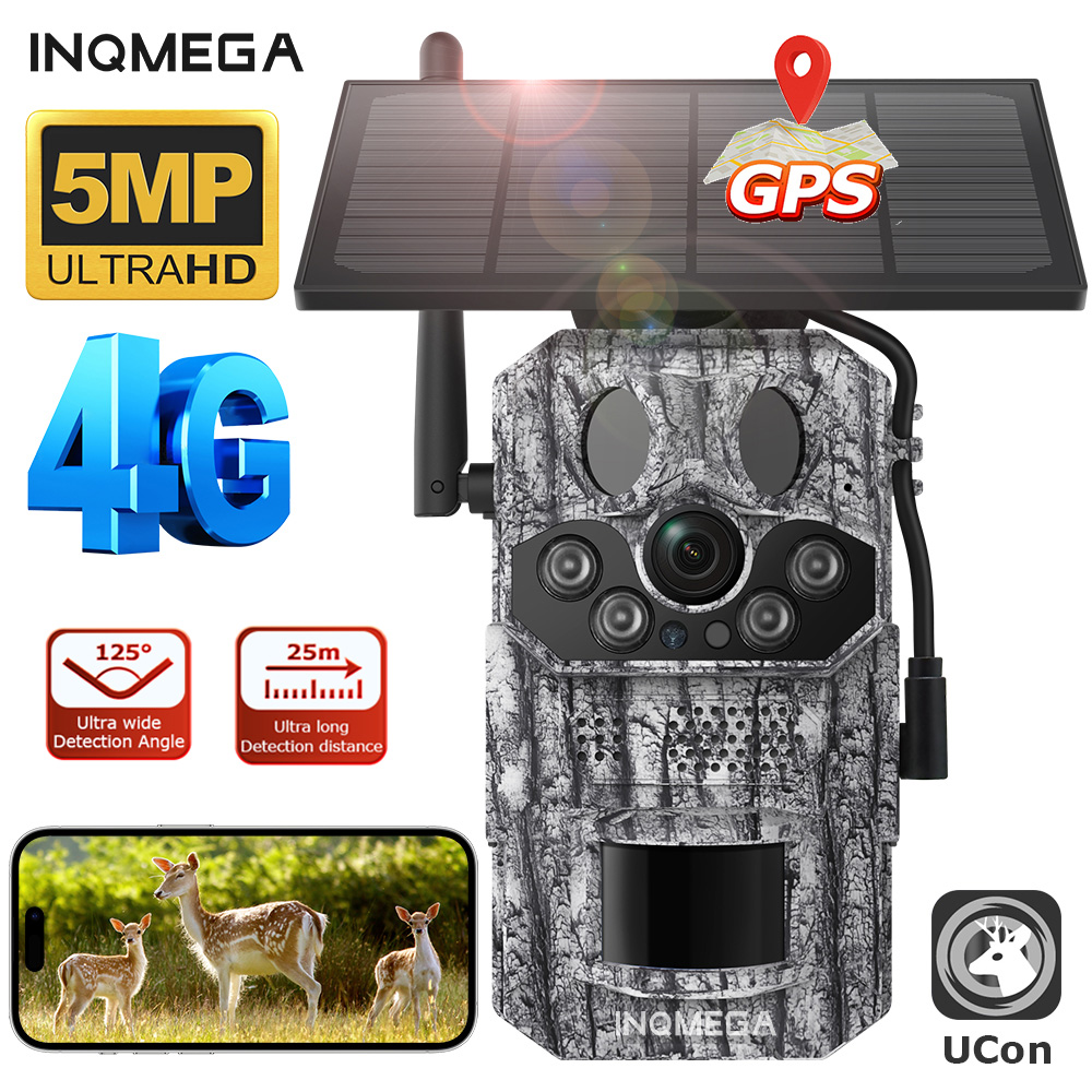 INQMEGA4G 2K 5MP PIR Motion Ac - Garden Camera recension och pris