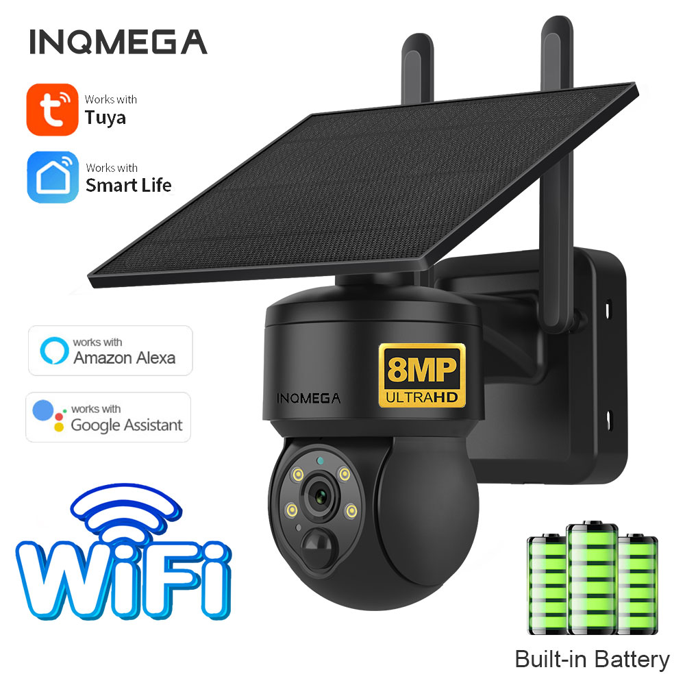 INQMEGA 8MP TUYA Solar Camera  - Garden Camera recension och pris