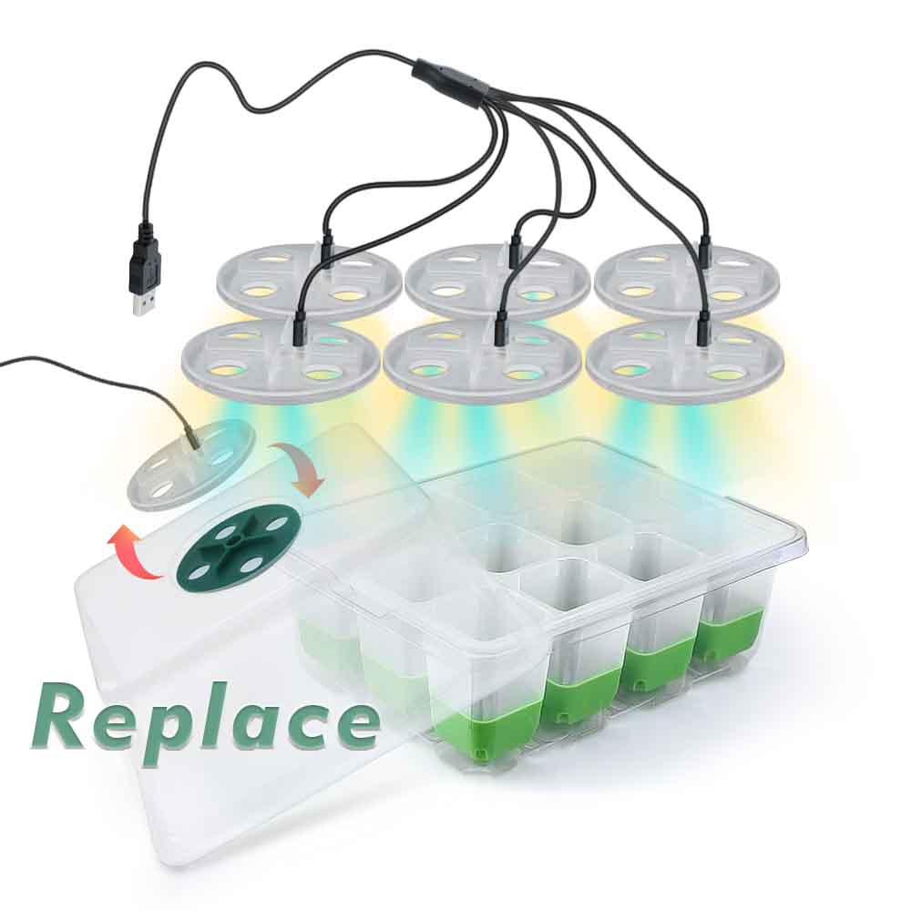 LED Grow Light Seedling Starte - Indoor Garden Kit recension och pris
