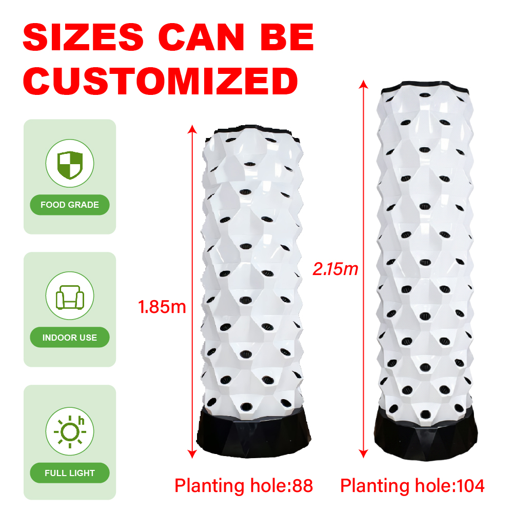Modern 30L Plastic Water Tank  - Hydroponic Tower recension och pris