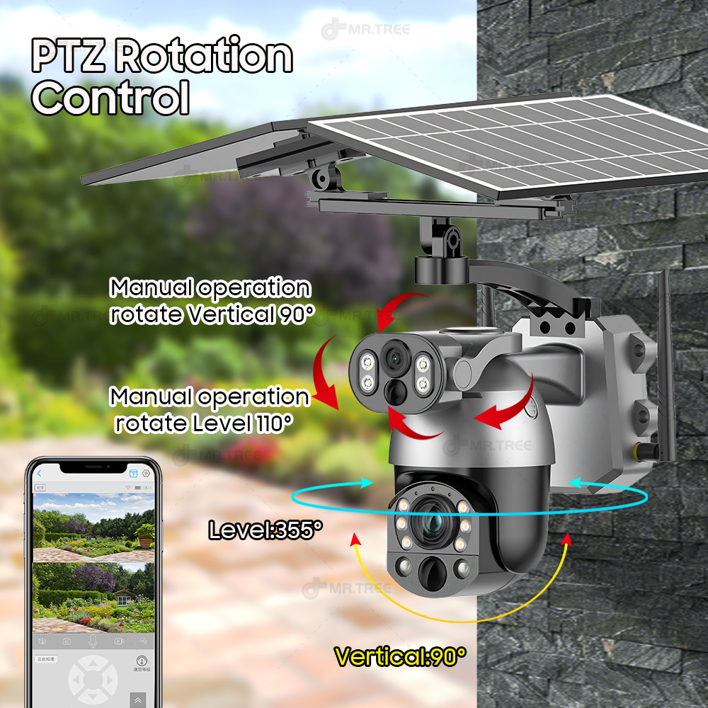 4K 50X Optical Zoom Dual Lens  - Garden Camera recension och pris