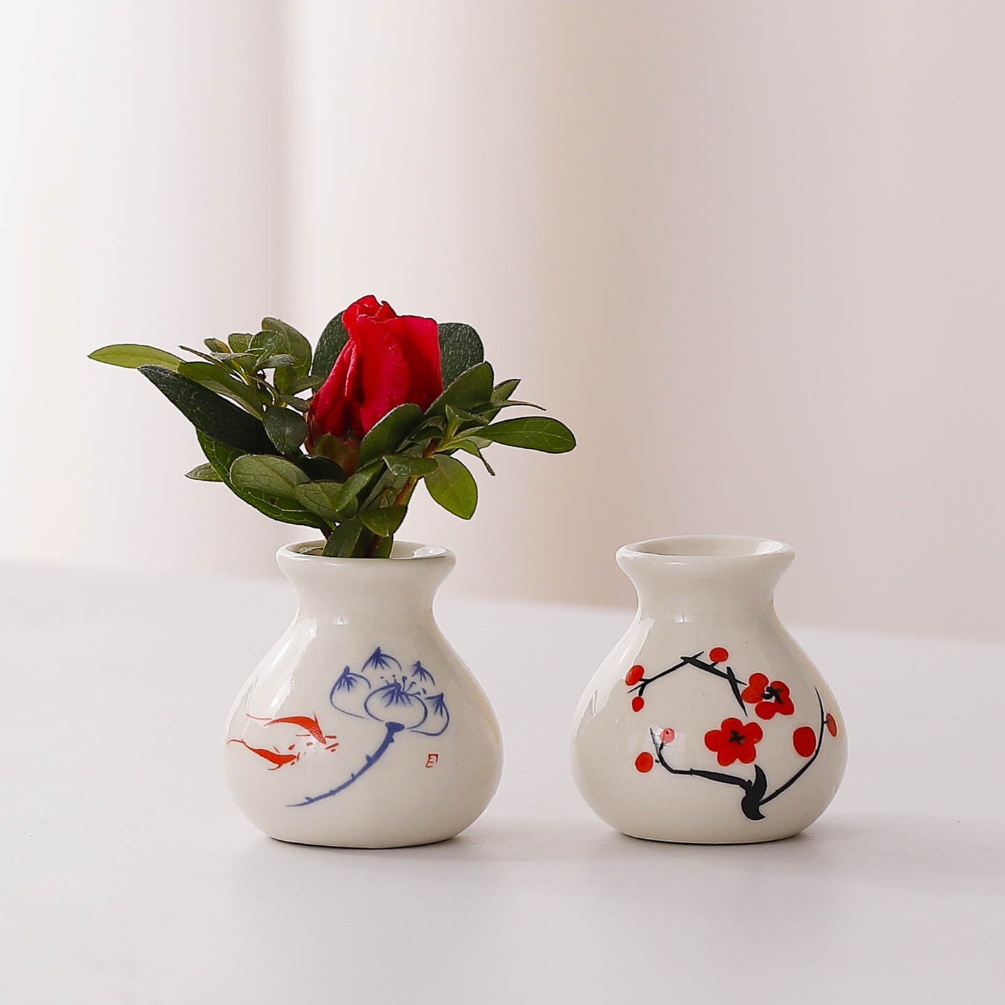 Retro Ceramic Vase Flower Vase - Hydroponic Grow Pod recension och pris