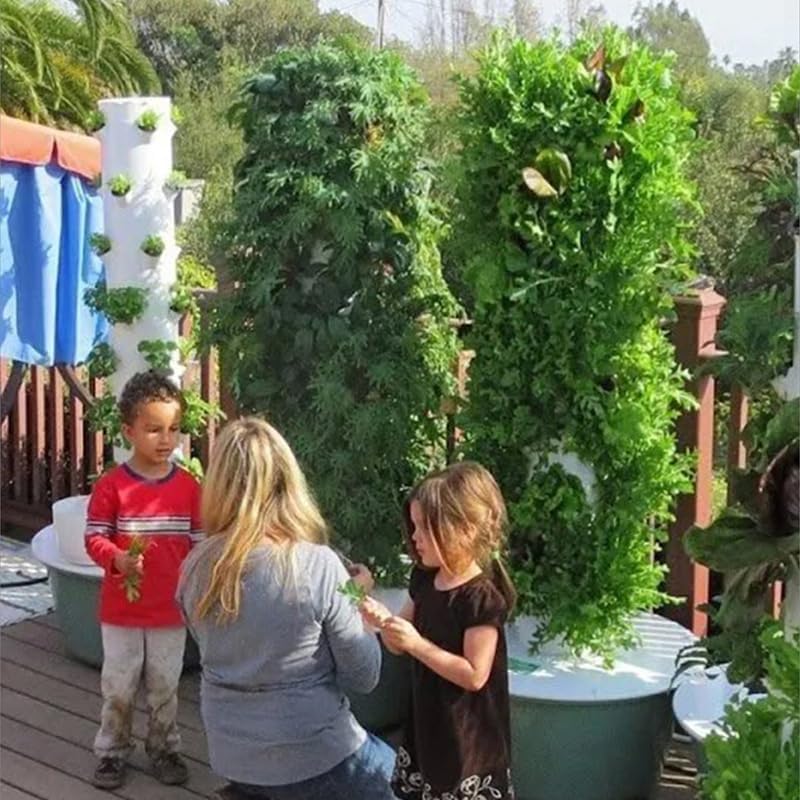 Vertical Hydroponic Grow Tower - Hydroponic Tower recension och pris