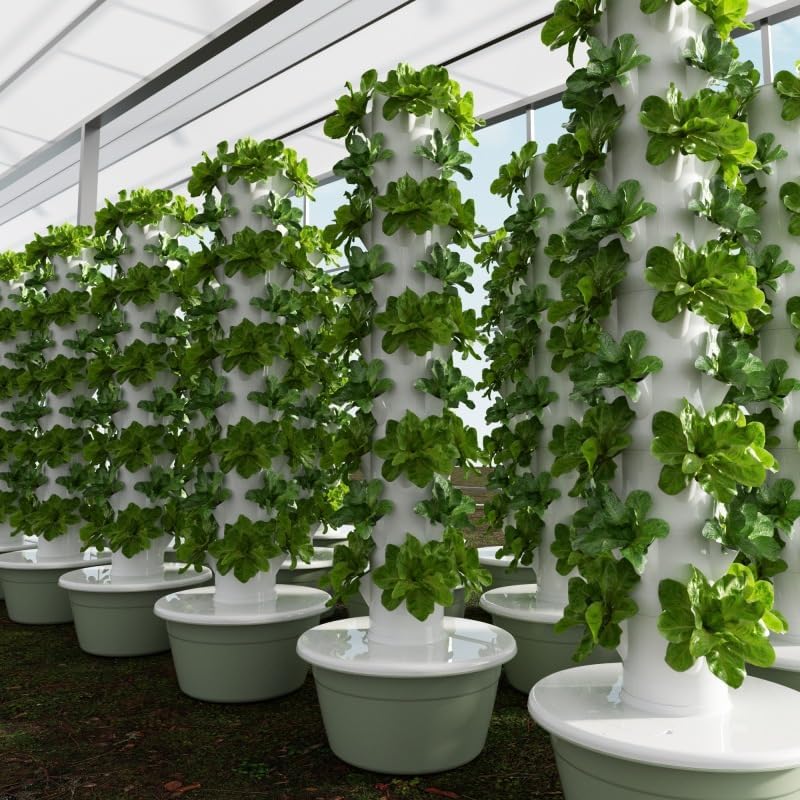 Vertical Hydroponic Grow Tower - Hydroponic Tower recension och pris